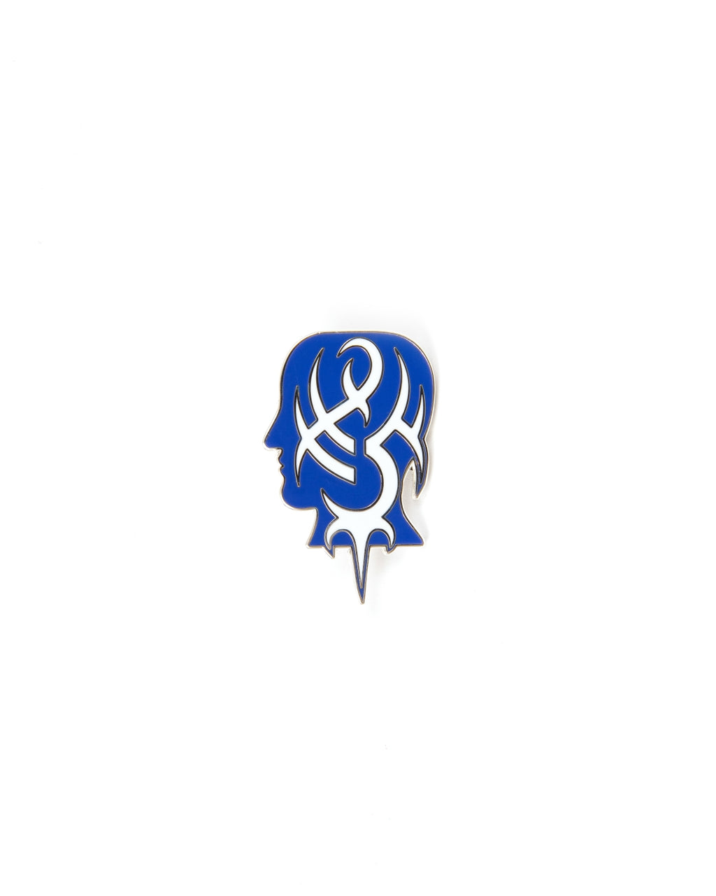 Tribal Logo Head Enamel Pin - Multi