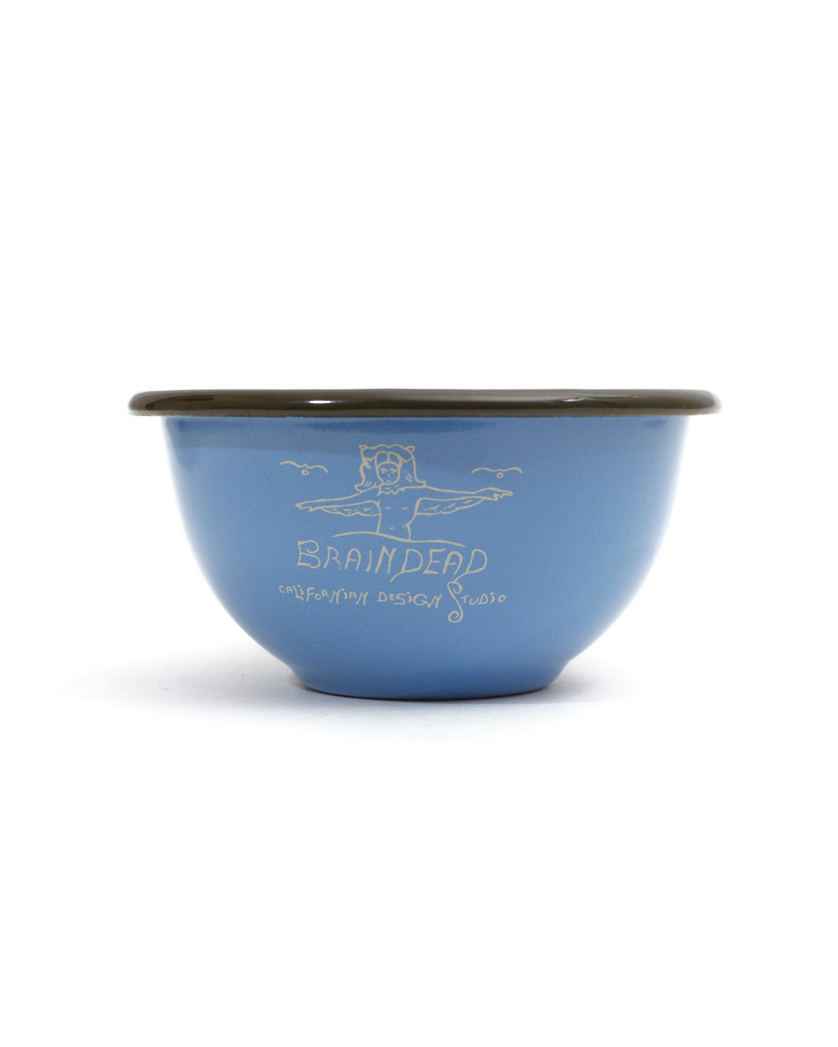 California Design Studio Enamel Small Rice Bowl - Sky Blue 2