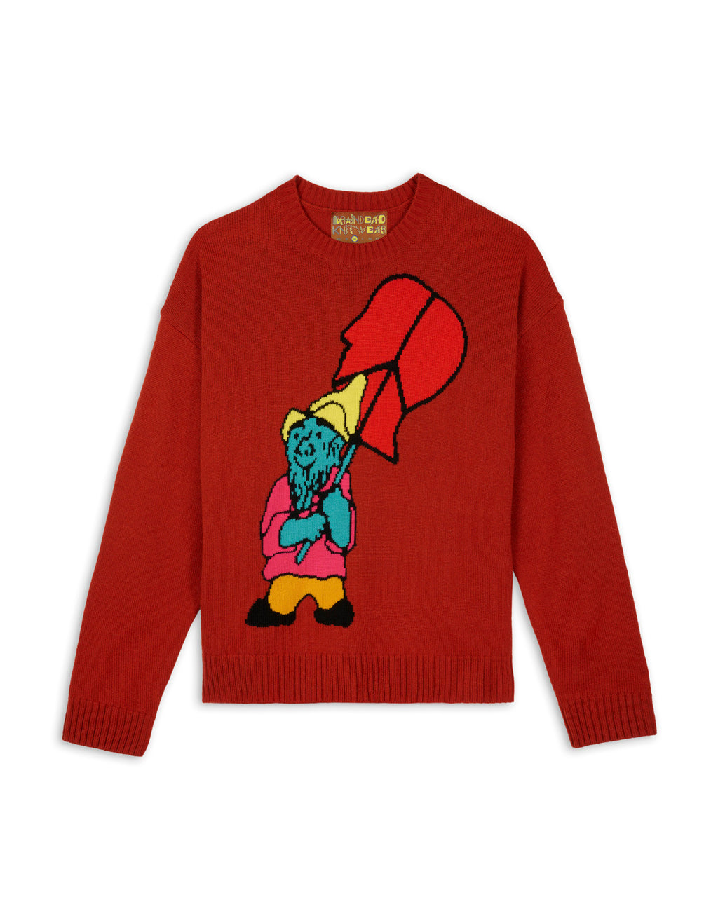 Gnome Sweater - Terracotta – Brain Dead