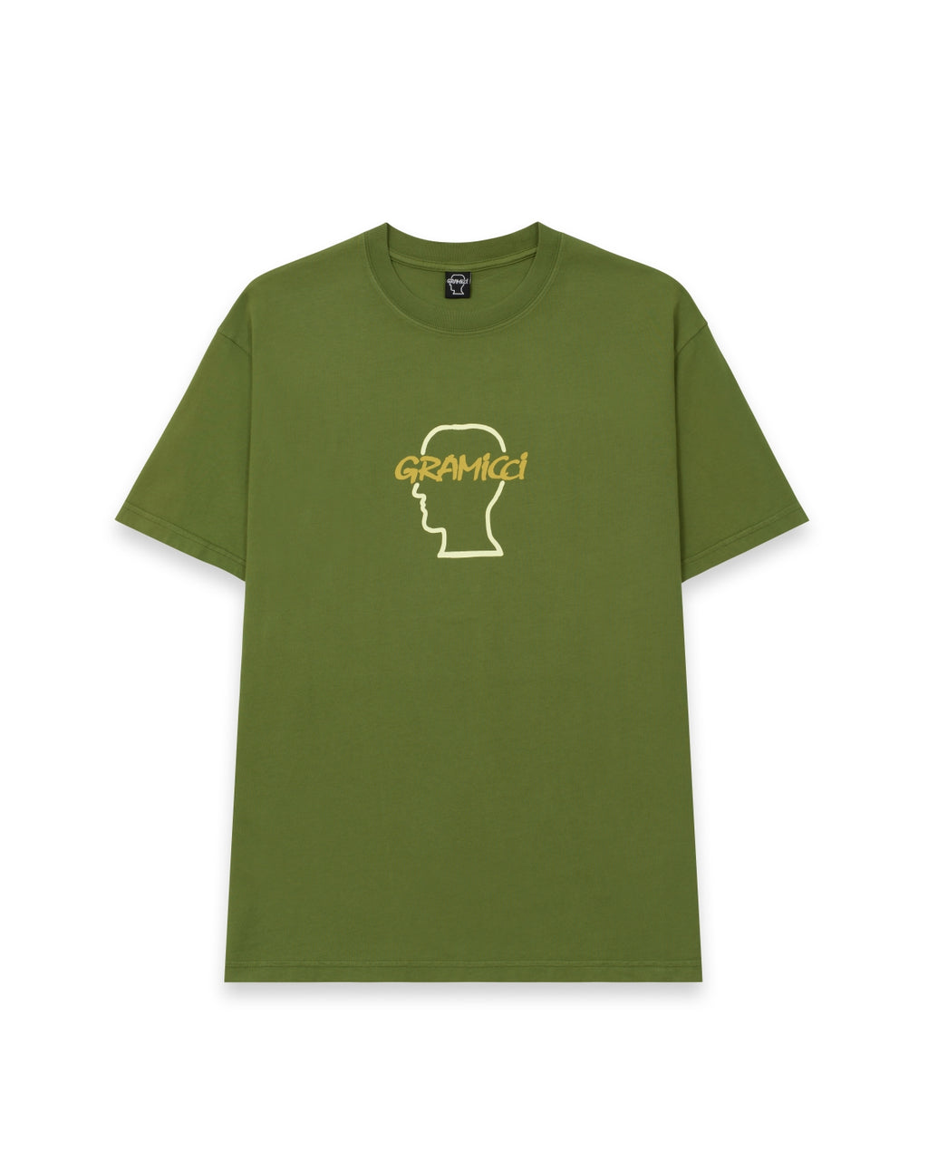 Brain Dead X Gramicci New Earth T-Shirt - Olive 1