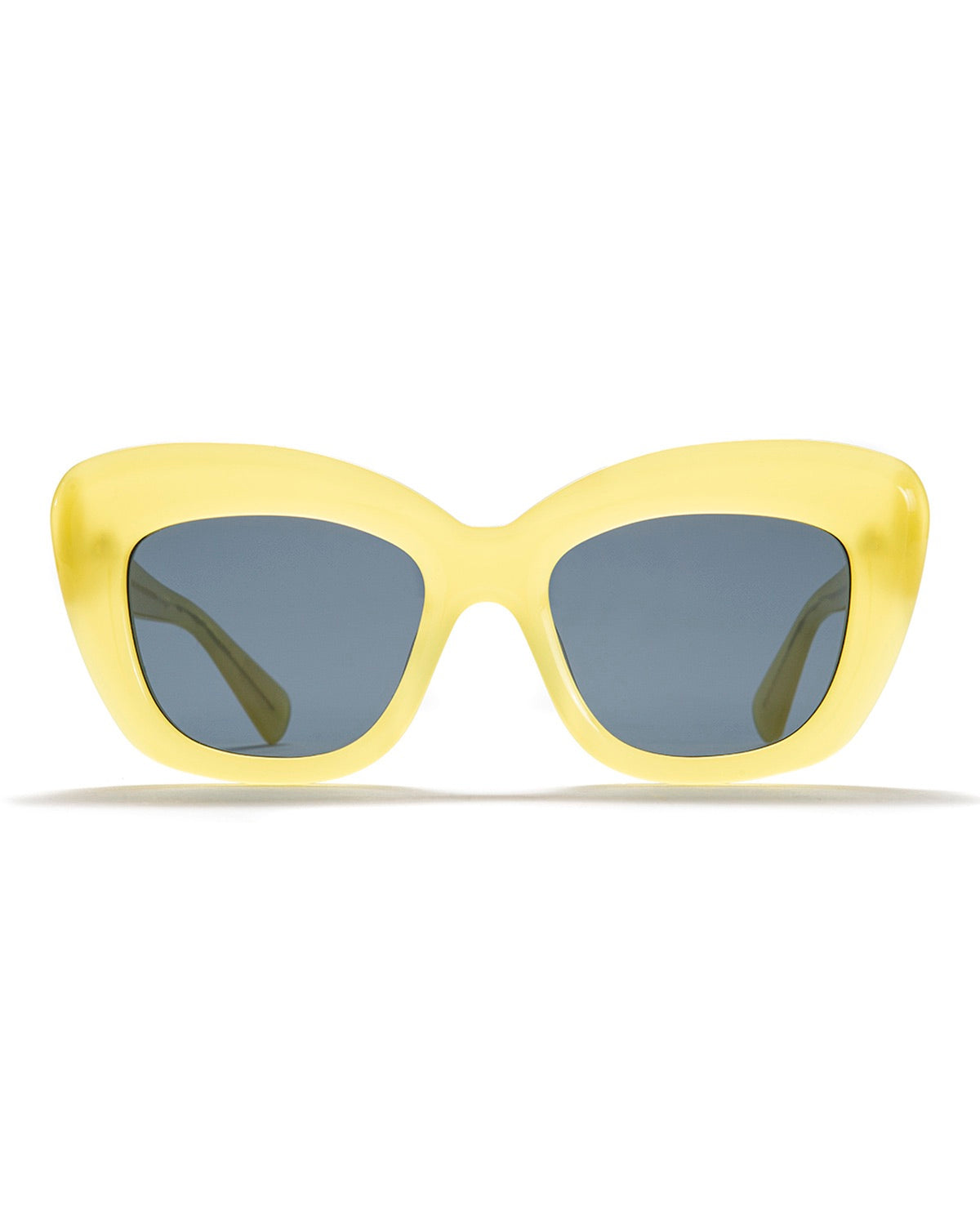 Chibi Sunglasses - Translucent Yellow 1