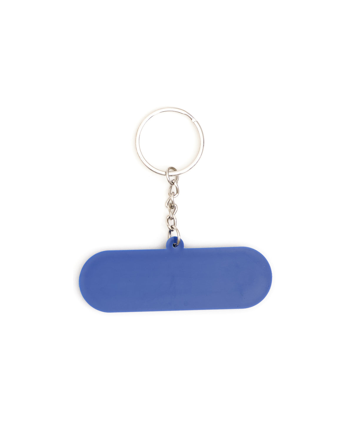 Navy blue pom pom keychain · Crazy Hands