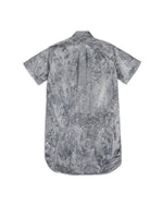 Liquid Dye Utility Shirt Dress - Slate Gray 2
