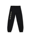 Heavyweight Embroidered Sweatpants - Black