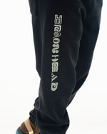 Heavyweight Embroidered Sweatpants - Black 6