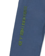 Heavyweight Embroidered Sweatpants - Blue 3