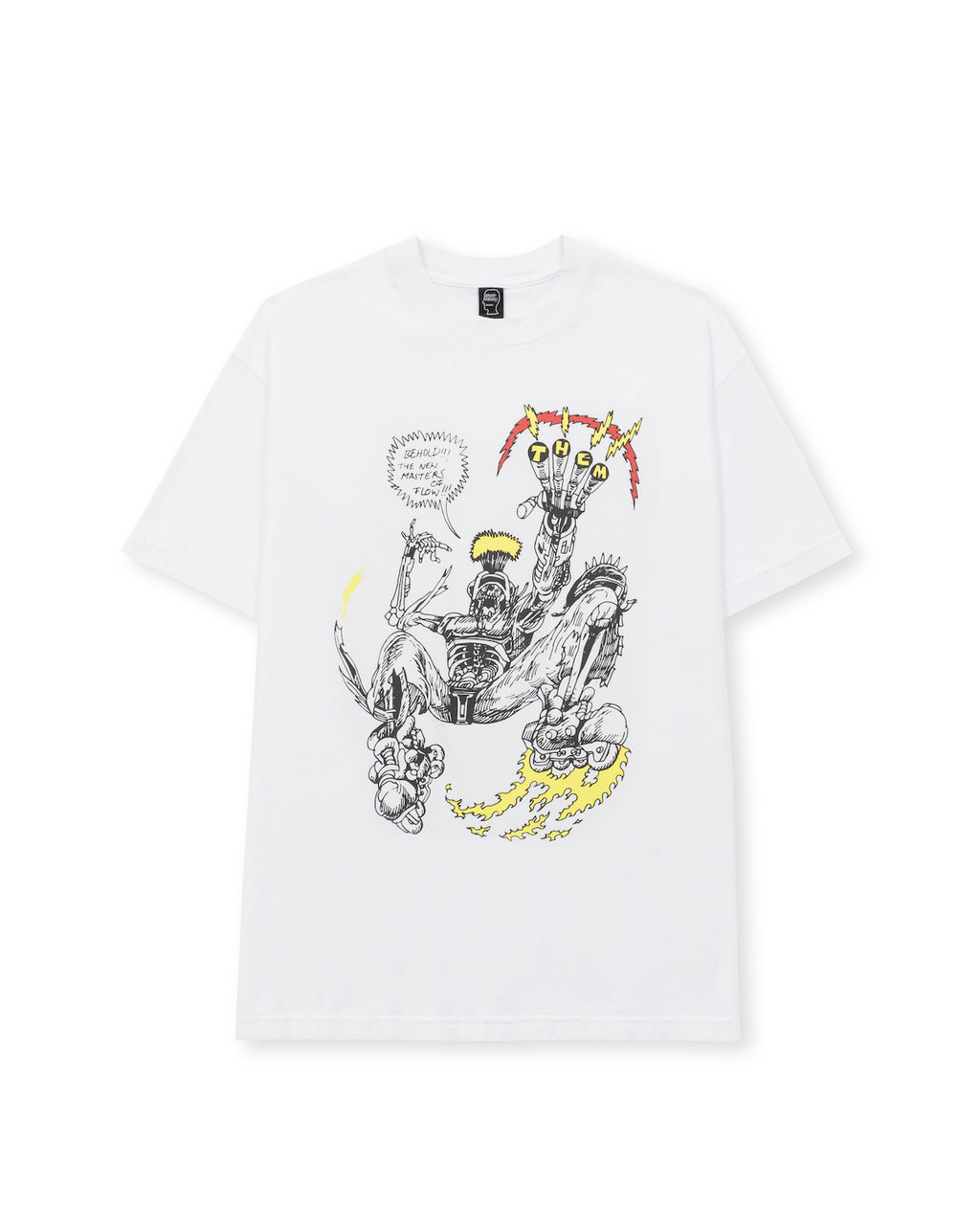 Brain Dead x Them Masters Of Flow T-Shirt - White