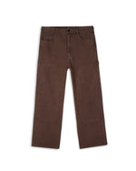 Double Knee Utility Pant - Brown 1