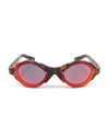 Mutant Post Modern Primitive Eye Protection - Brown Tortoise/Red Reflective