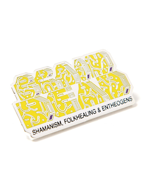 Shamanism Enamel Pin - Yellow/Multi 2