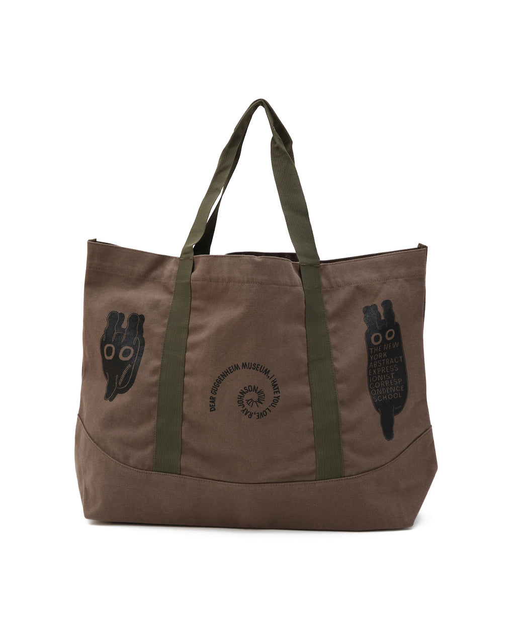 Brain Dead x Ray Johnson Carry All Tote - Green 2