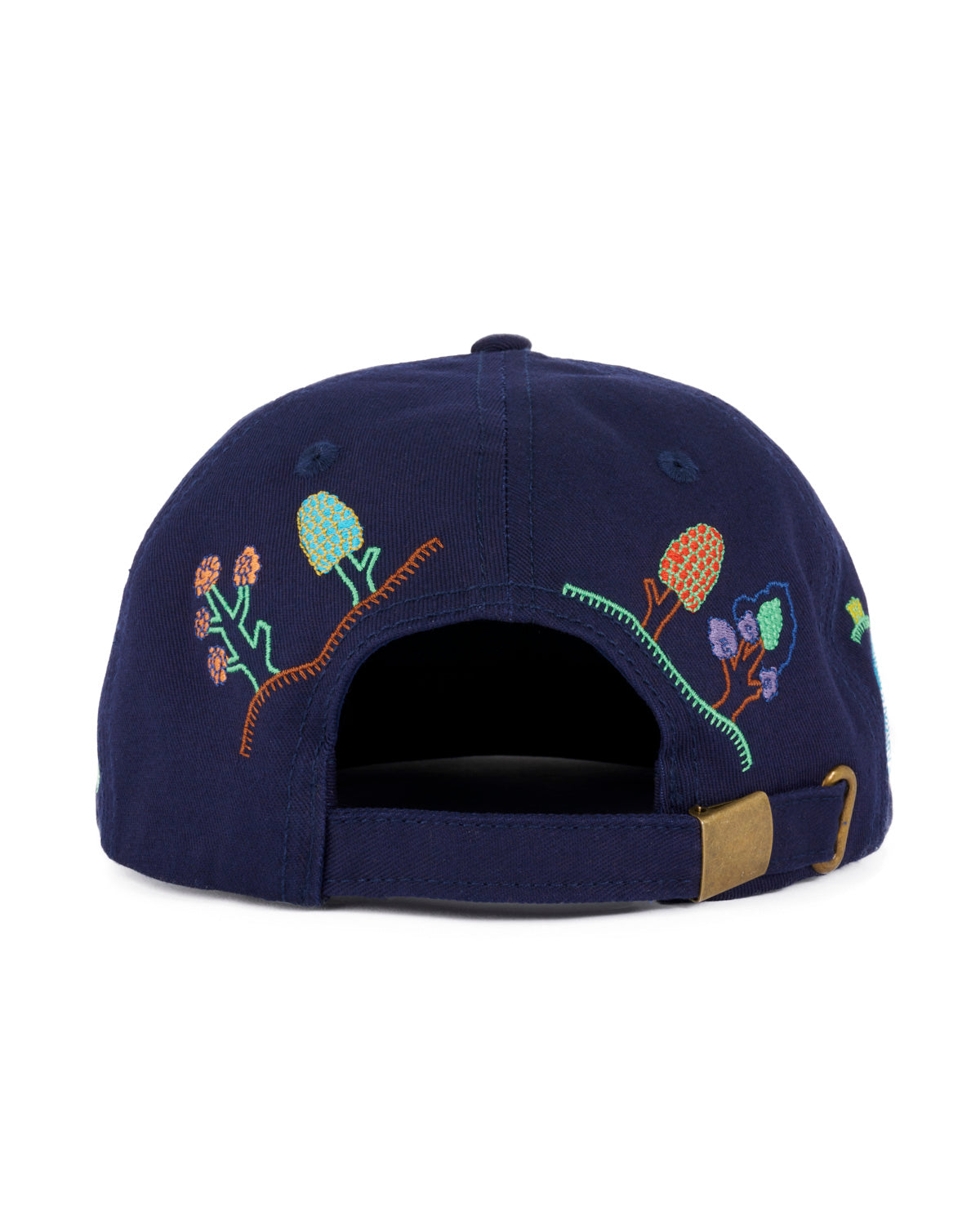 River 6 Panel Cap - Navy