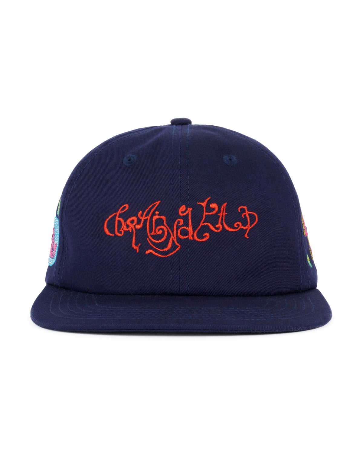 River 6 Panel Cap - Navy