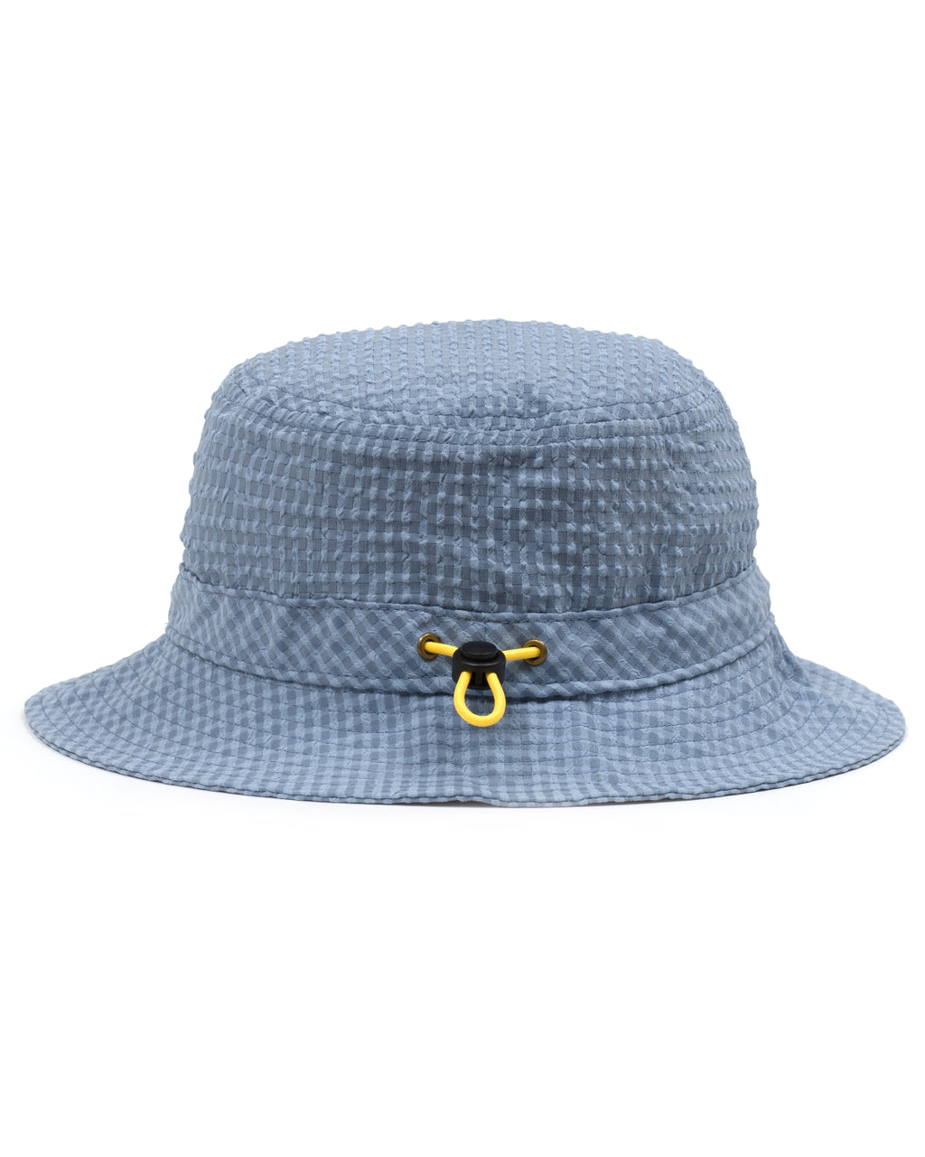 Seersucker Bucket Hat - Light Blue 2
