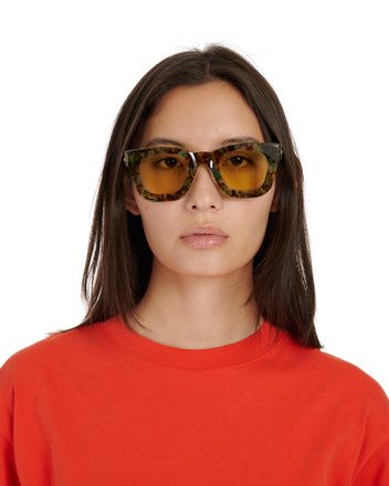 Elia Post Modern Primitive Eye Protection Sunglasses - Forrest/Yellow ...