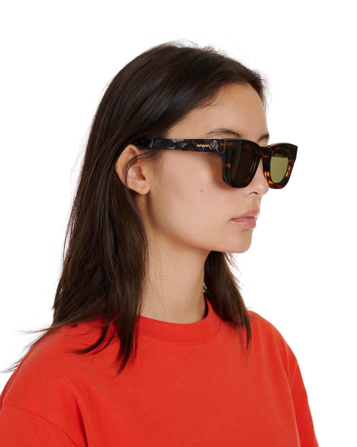 Elia Post Modern Primitive Eye Protection Sunglasses - Triple/Green 10