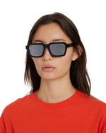 Staunton Post Modern Primitive Eye Protection Sunglasses - Black/Mirror Chrome 6