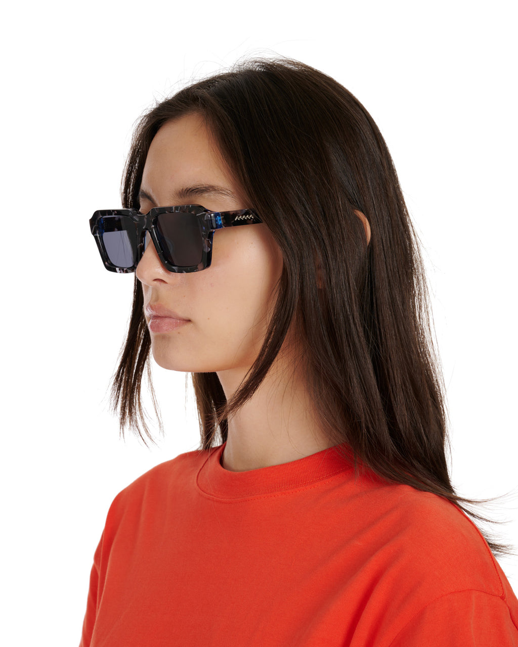 Staunton Post Modern Primitive Eye Protection Sunglasses - Deep Sea/Grey 5