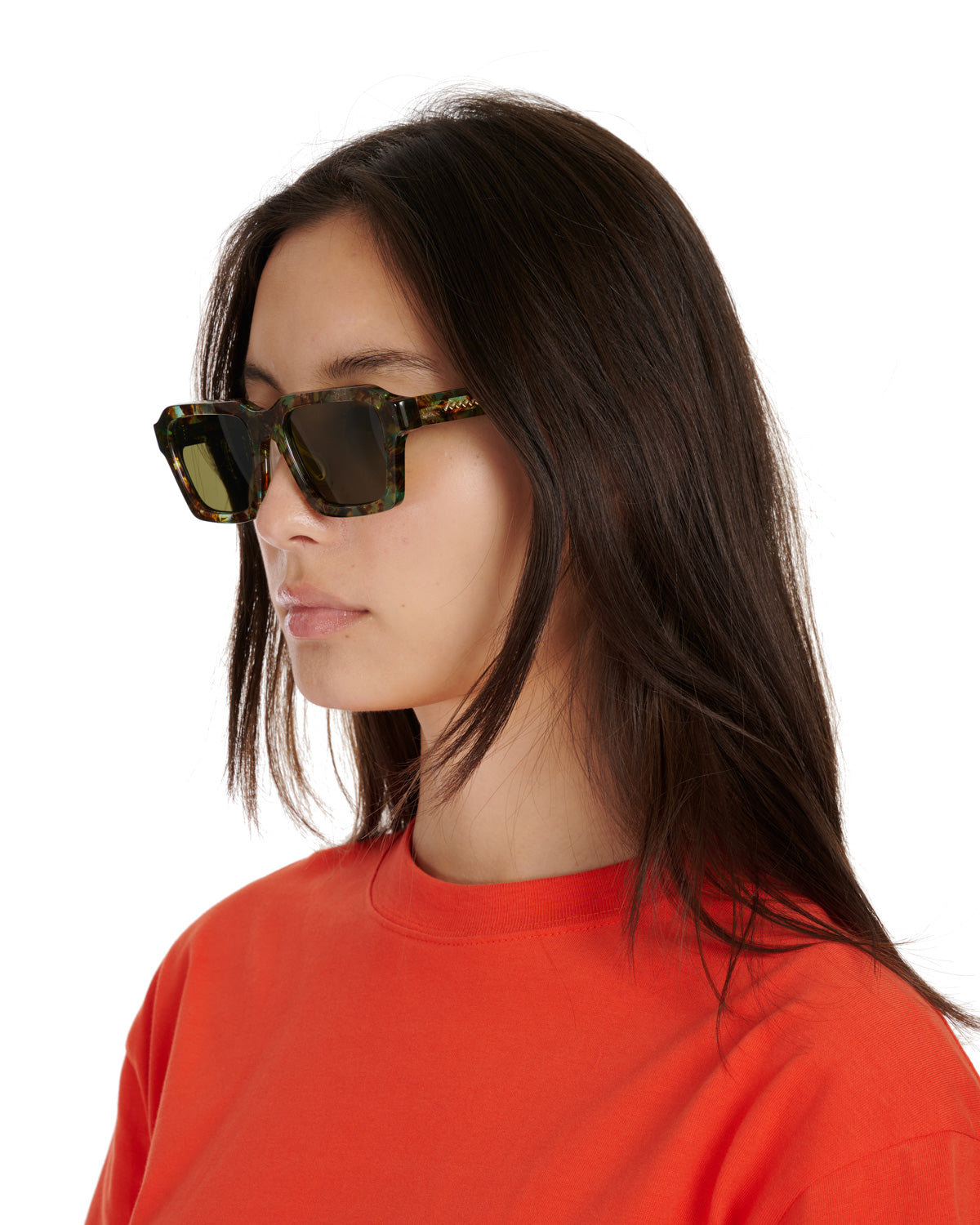 Staunton Post Modern Primitive Eye Protection Sunglasses - Forrest/Green 4