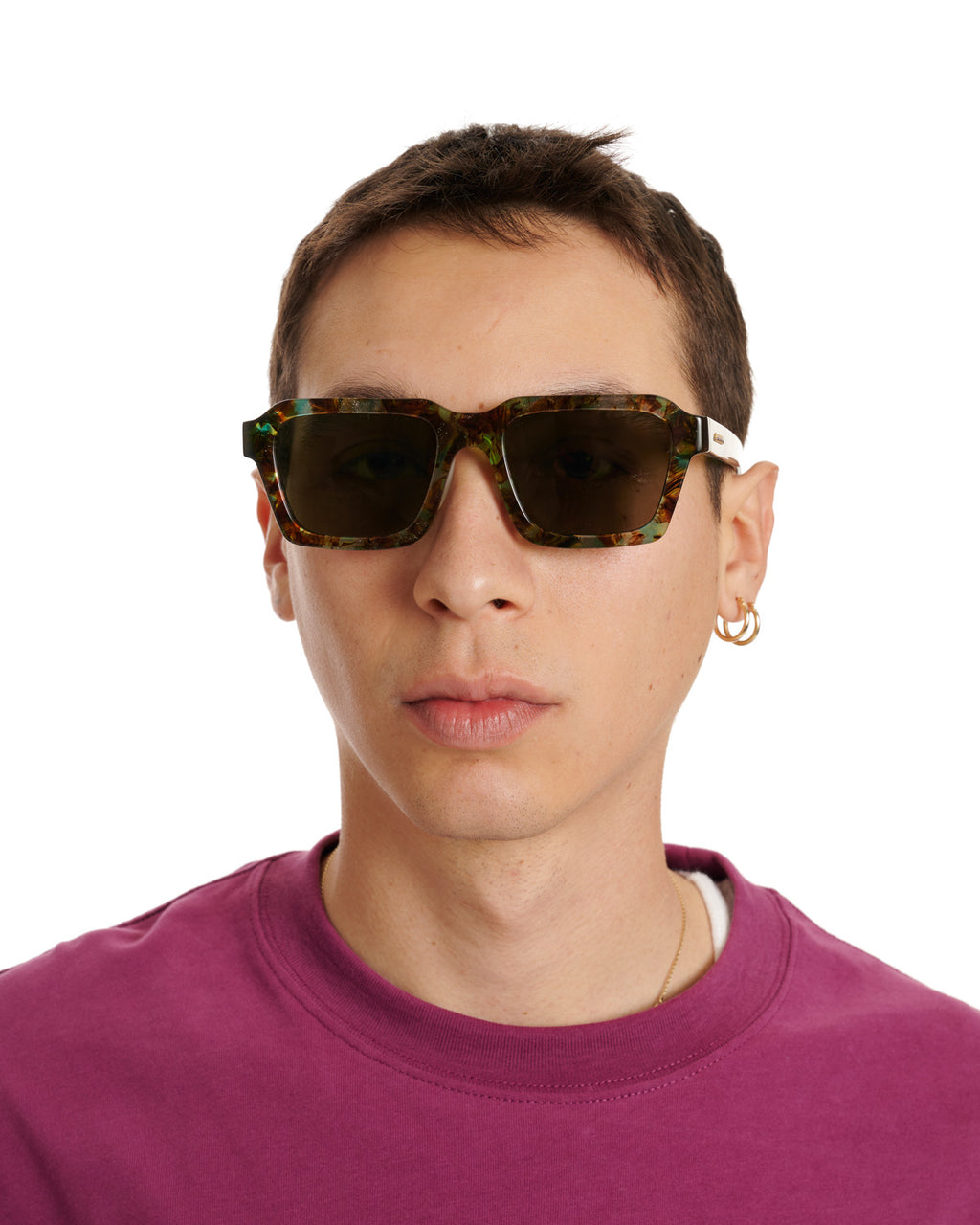 Staunton Post Modern Primitive Eye Protection Sunglasses - Forrest/Green 6