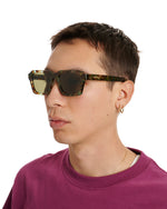 Staunton Post Modern Primitive Eye Protection Sunglasses - Forrest/Green 7