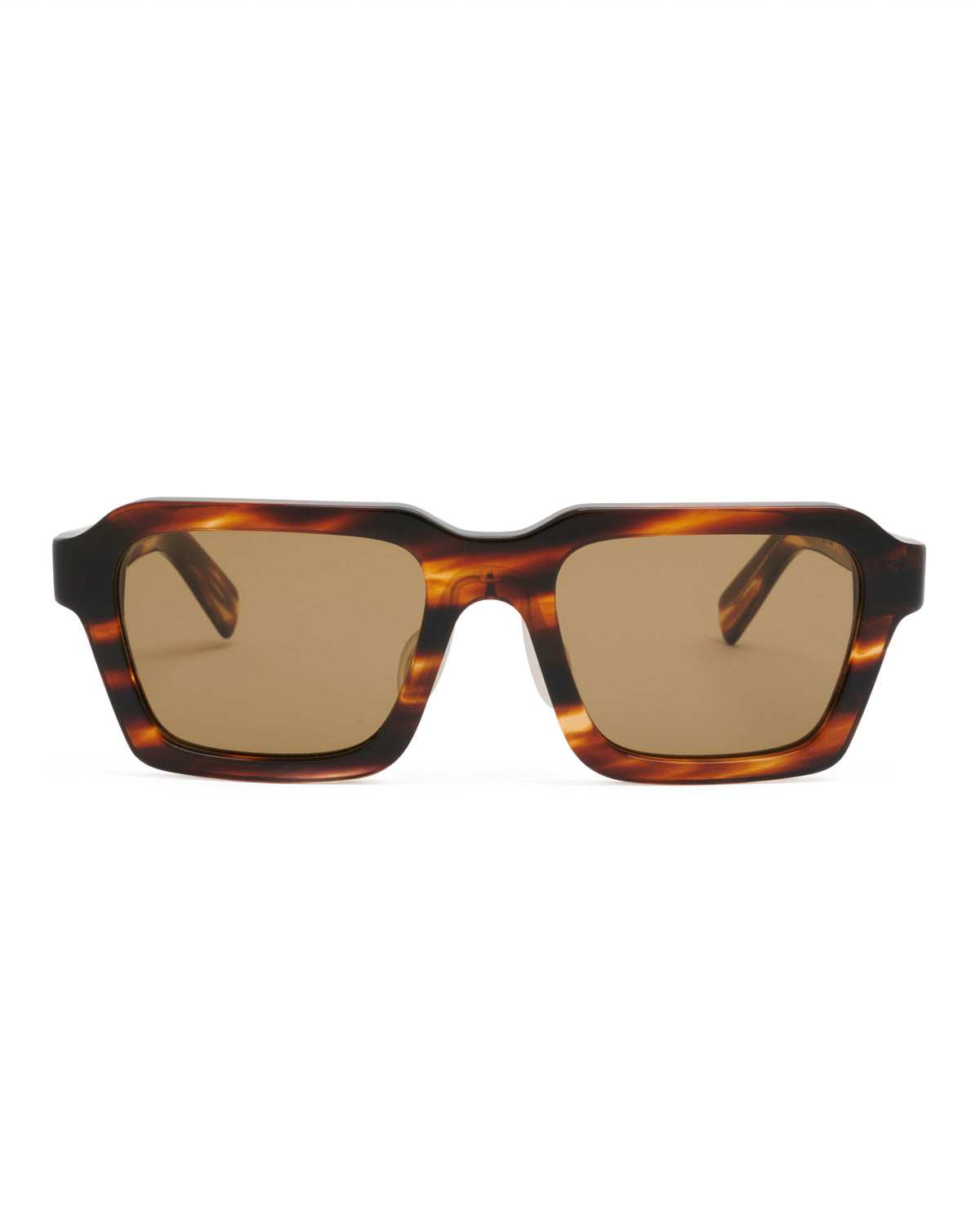 Staunton Post Modern Primitive Eye Protection Sunglasses - Havana/Brown 1