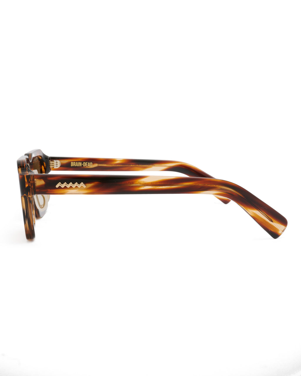 Staunton Post Modern Primitive Eye Protection Sunglasses - Havana/Brown 2