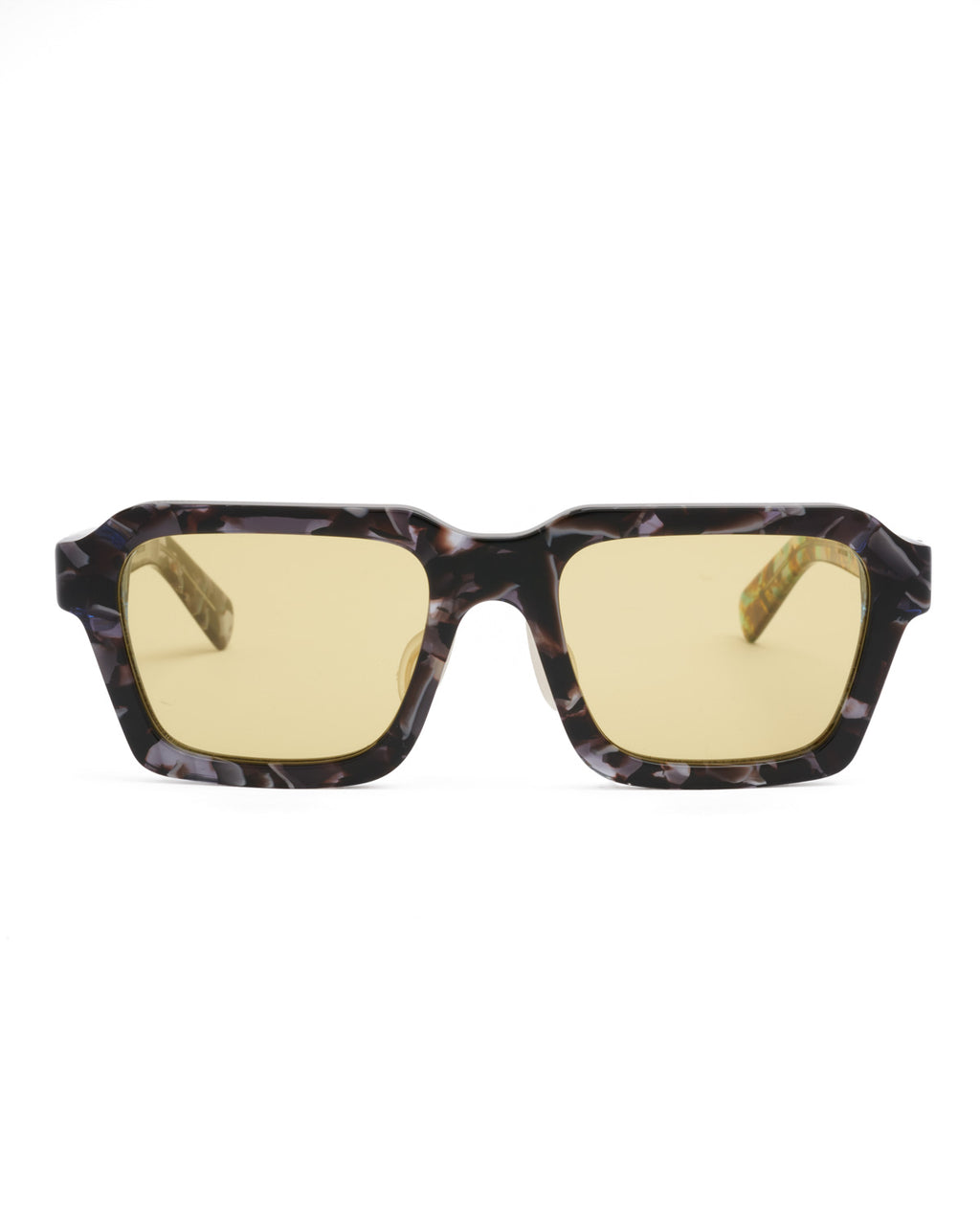 Staunton Post Modern Primitive Eye Protection Sunglasses - Triple/Yellow