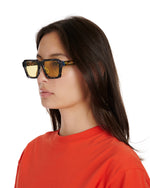 Staunton Post Modern Primitive Eye Protection Sunglasses - Triple/Yellow 9