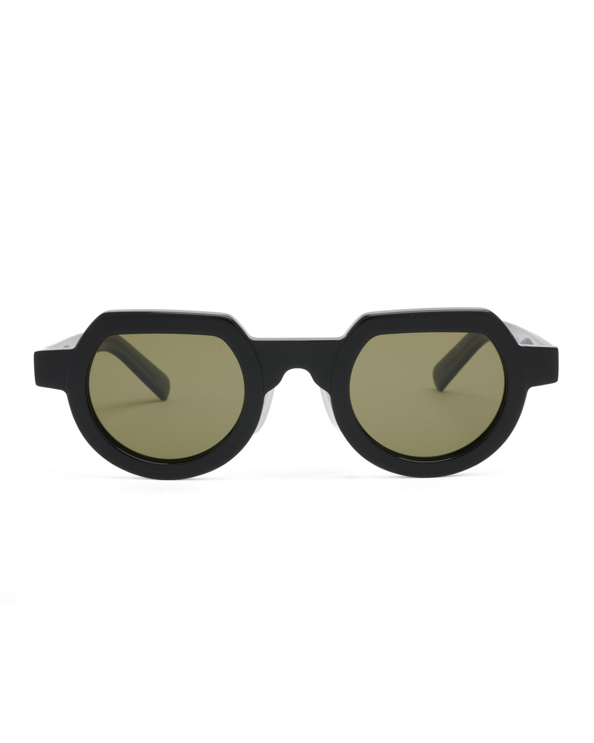 Tani Post Modern Primitive Eye Protection Sunglasses - Black/Green