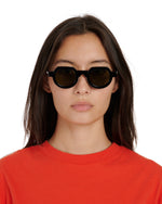 Tani Post Modern Primitive Eye Protection Sunglasses - Black/Green 4
