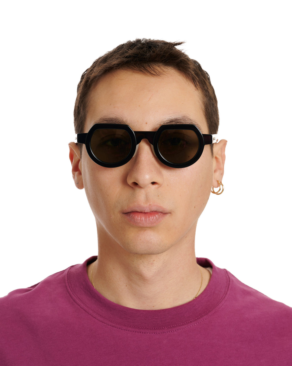 Tani Post Modern Primitive Eye Protection Sunglasses - Black/Green 6