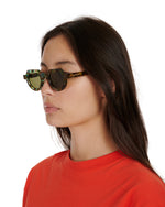 Tani Post Modern Primitive Eye Protection Sunglasses - Forrest/Green 5