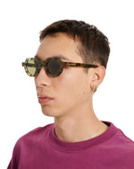 Tani Post Modern Primitive Eye Protection Sunglasses - Forrest/Green 7