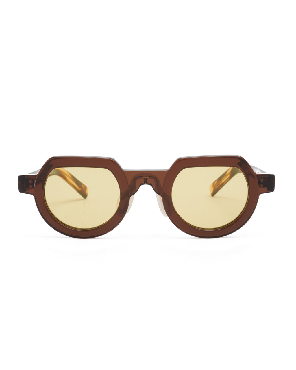 Tani Post Modern Primitive Eye Protection Sunglasses - Havana/Yellow 1