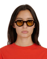 Tani Post Modern Primitive Eye Protection Sunglasses - Havana/Yellow 7