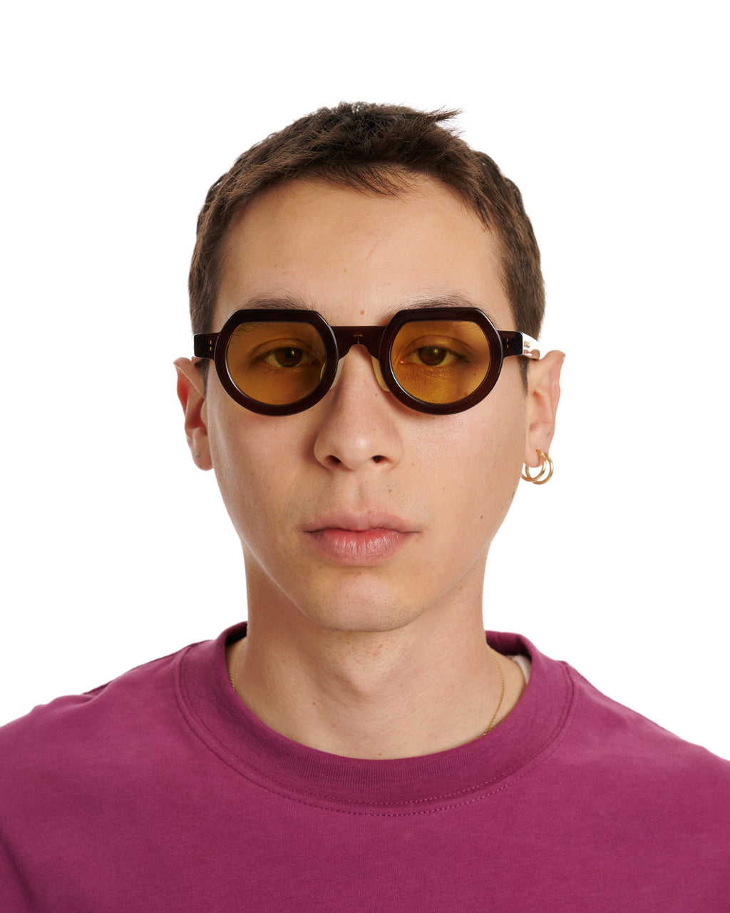 Tani Post Modern Primitive Eye Protection Sunglasses - Havana/Yellow 4