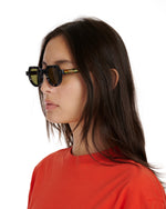 Tani Post Modern Primitive Eye Protection Sunglasses - Triple/Green 9