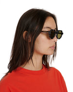Tani Post Modern Primitive Eye Protection Sunglasses - Triple/Green 10