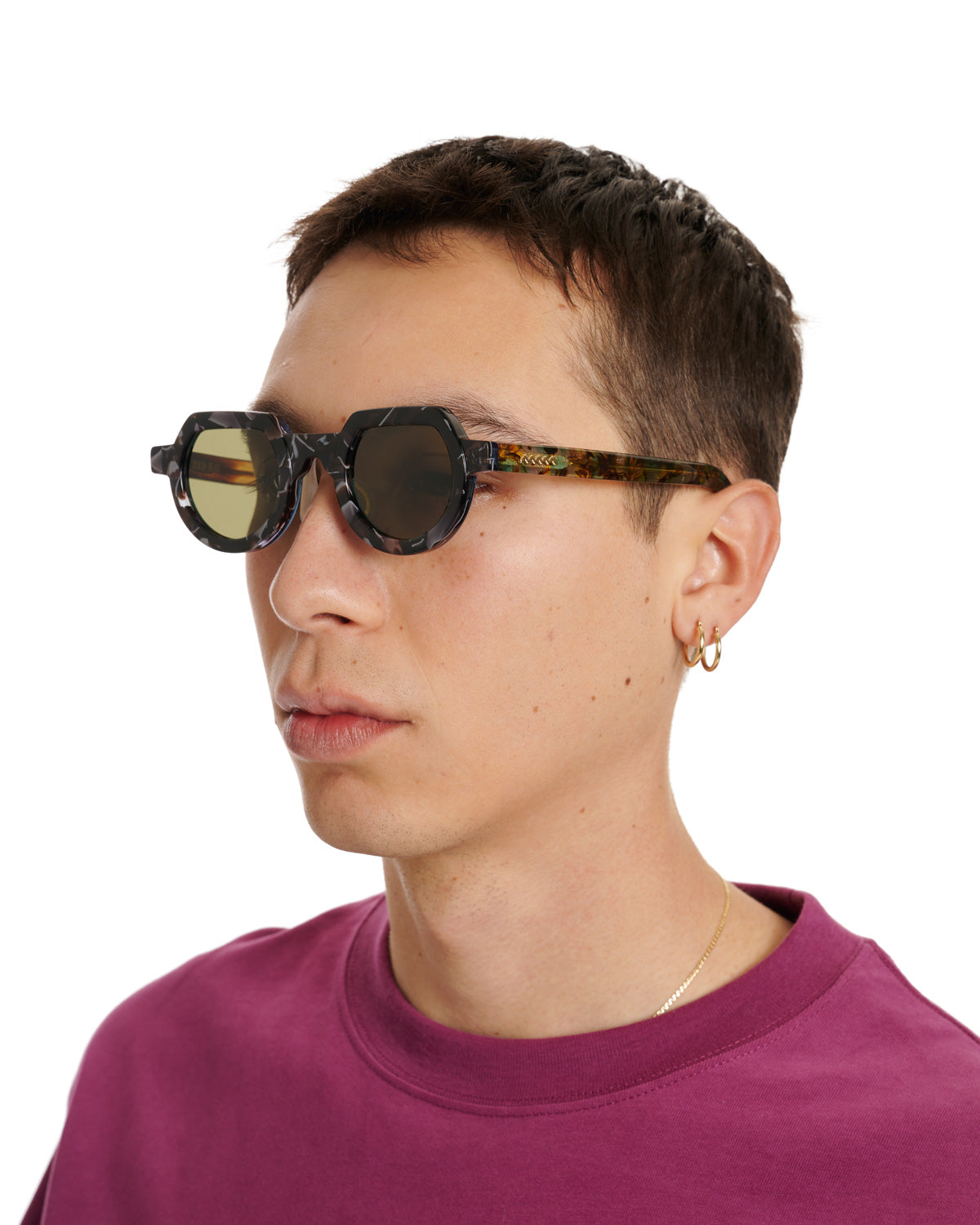 Tani Post Modern Primitive Eye Protection Sunglasses - Triple/Green 6