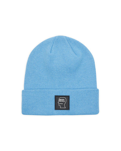 brain dead logo head wool beanie
