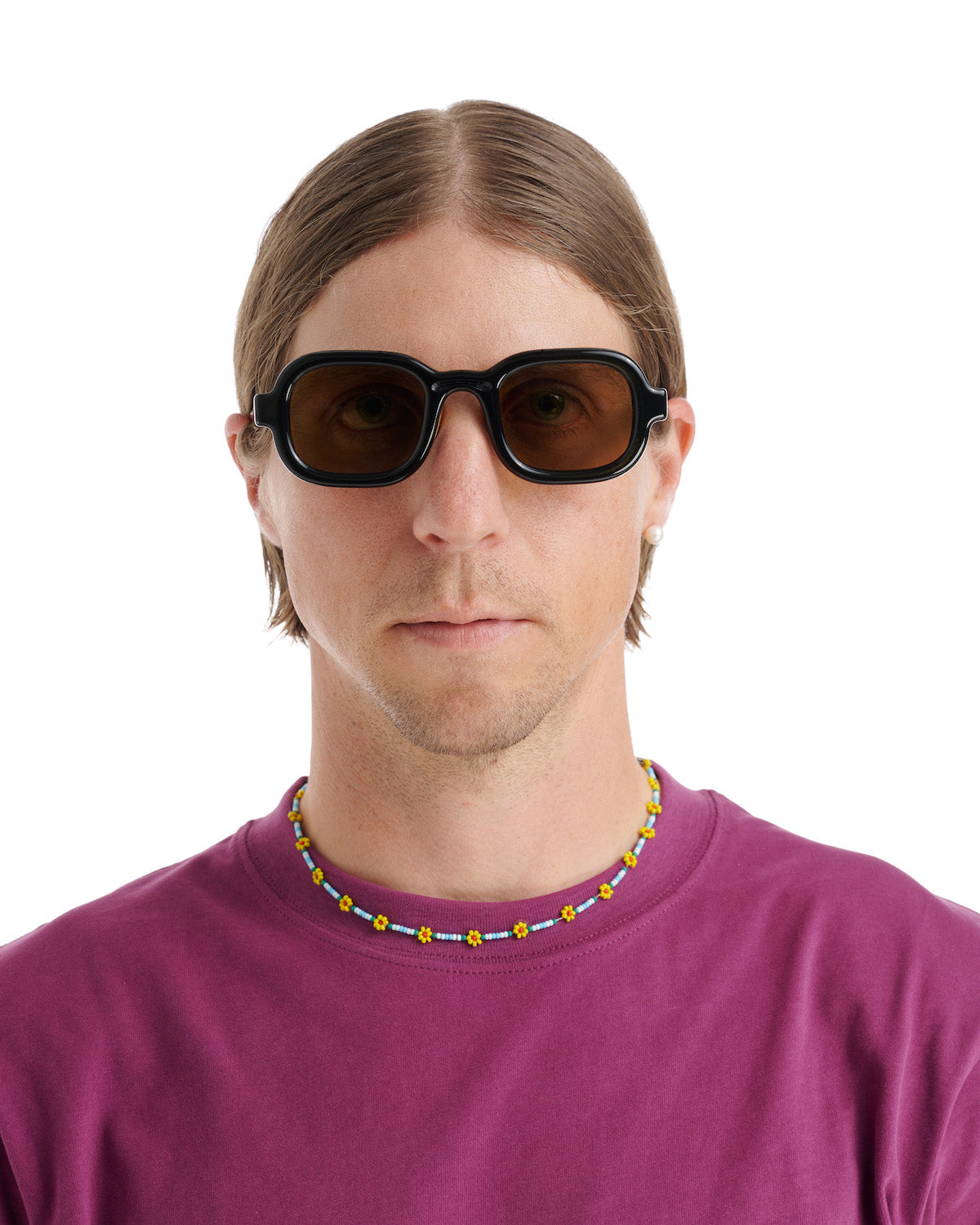 Newman Post Modern Primitive Eye Protection Sunglasses - Black/Brown 4