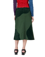 Organic Panel Skirt - Green 5
