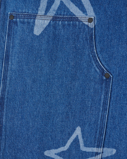 Stars Denim Double Knee Utility Pant - Medium Indigo 2