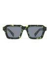 Staunton Post Modern Primitive Eye Protection - Black-Green Tortoise/Black