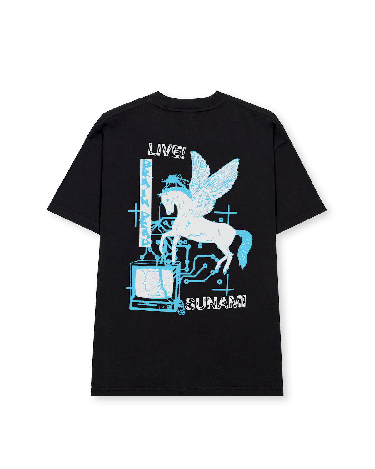 Sunami Pegasus T-Shirt - Black 2