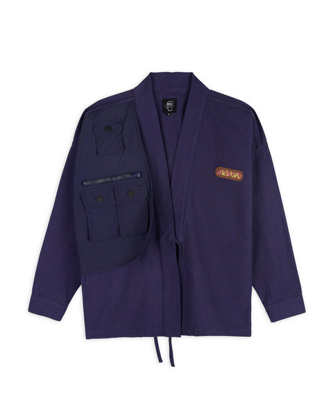 Utility Kimono - Navy