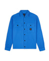 Waffle Button Up Shirt - Blue